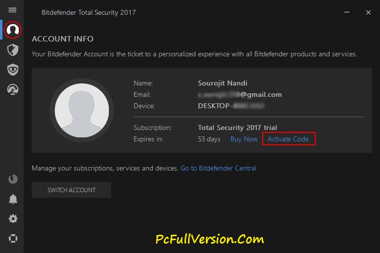 Bitdefender Total Security Serial Key