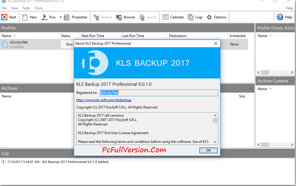 KLS Backup Professional Keygen 