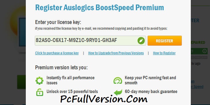 Auslogics BoostSpeed License Key