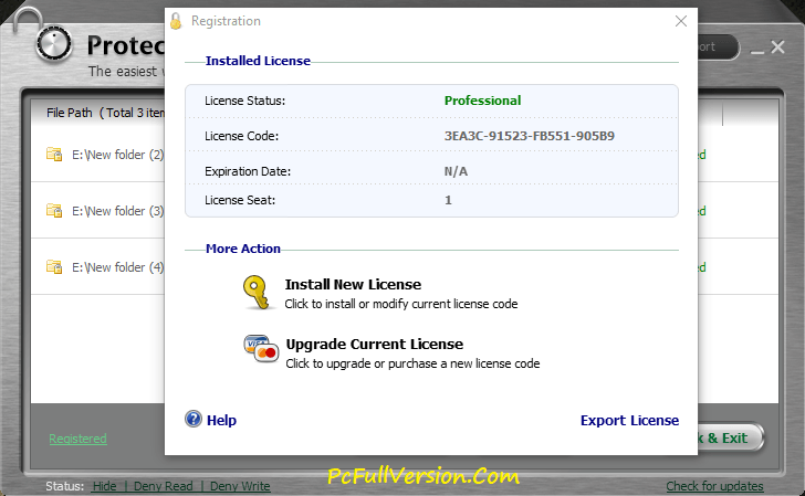IObit Protected Folder License Code