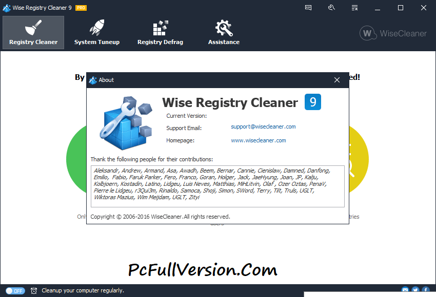 Wise Registry Cleaner Pro Crack Download
