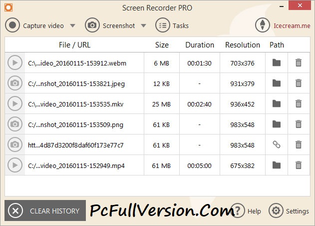 Icecream Screen Recorder Pro Serial Key