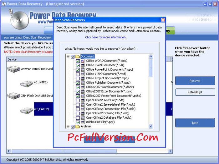 MiniTool Power Data Recovery Serial Key