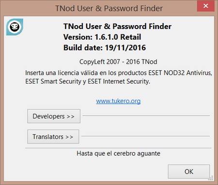 TNOD User & Password Finder 1.6.4 Beta Free Download