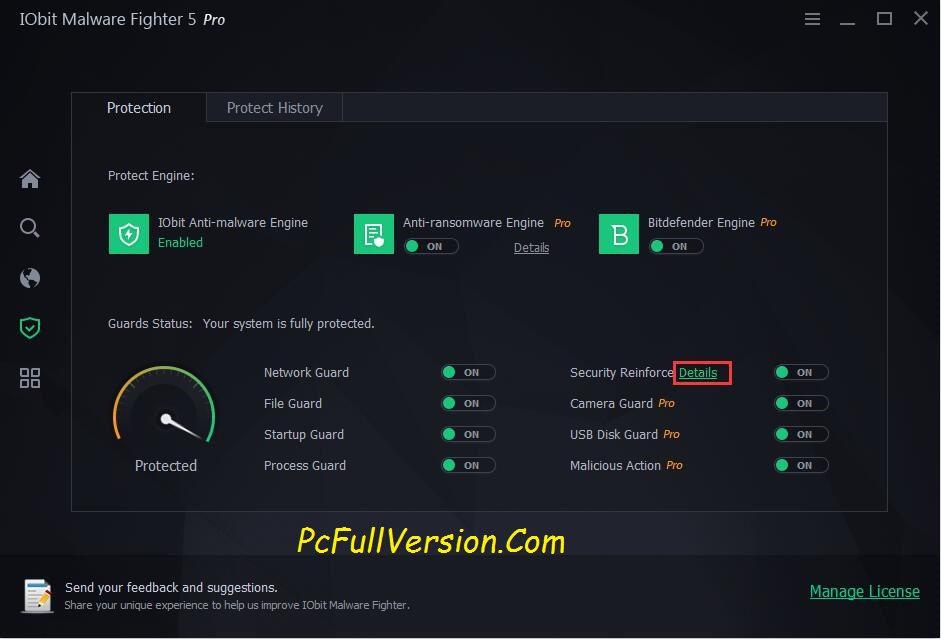 iObit Malware Fighter PRO Crack With Serial Key Download