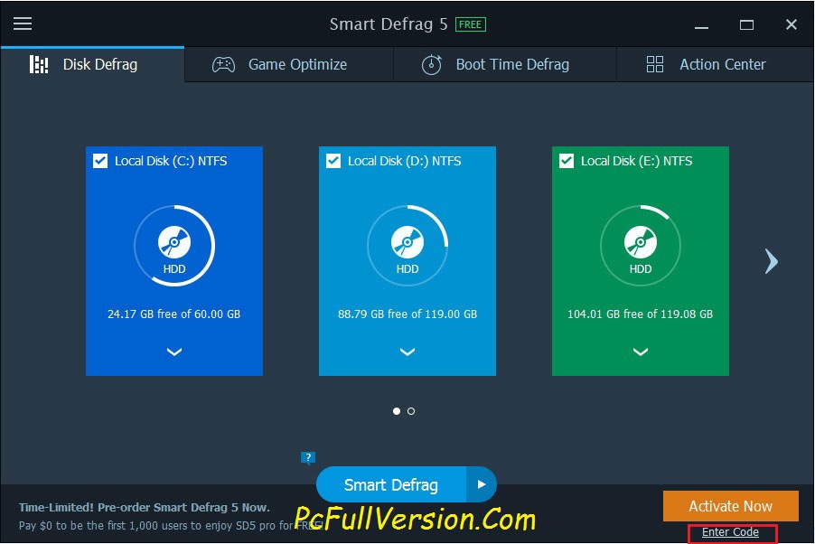 iObit Smart Defrag PRO Key With Crack Full Version Download