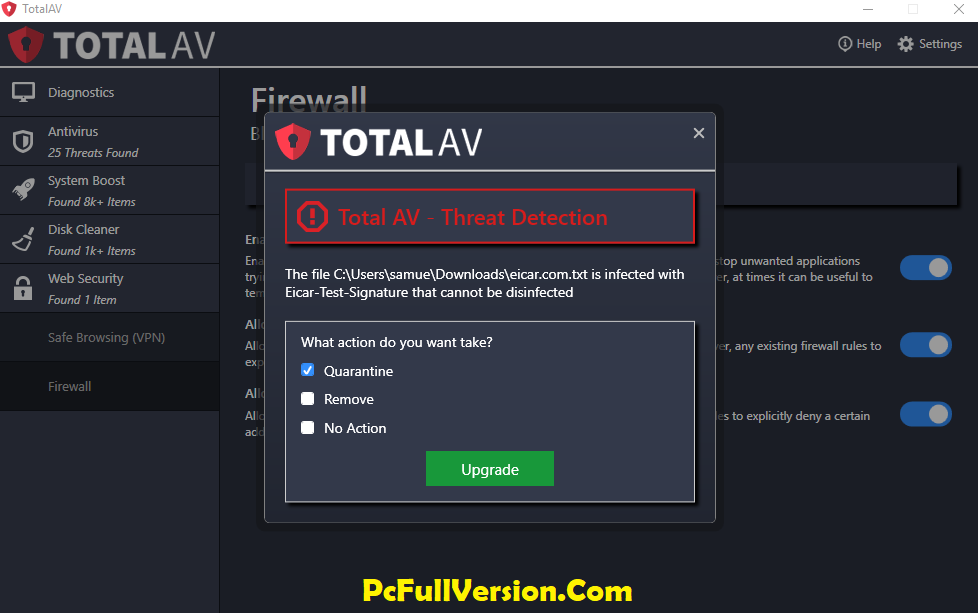 Total AV Antivirus Serial Key