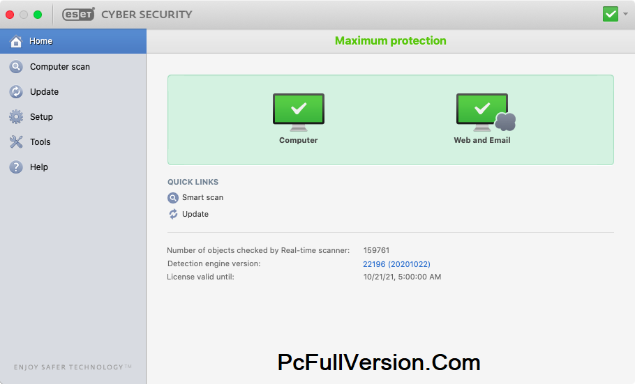 ESET Cyber Security Pro License Key Mac