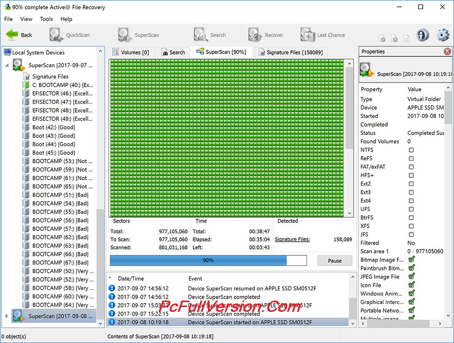 Active File Recovery Registration Key