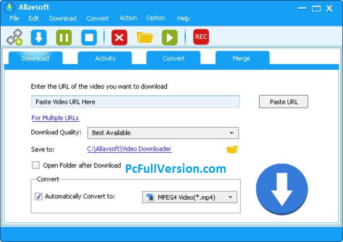 Allavsoft Video Downloader Converter Serial Key