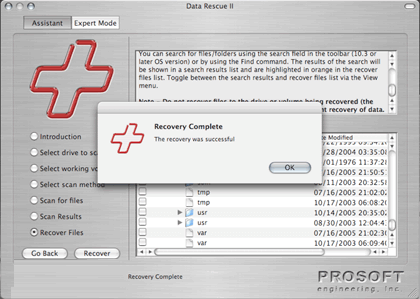 Prosoft Data Rescue Pro Serial Key