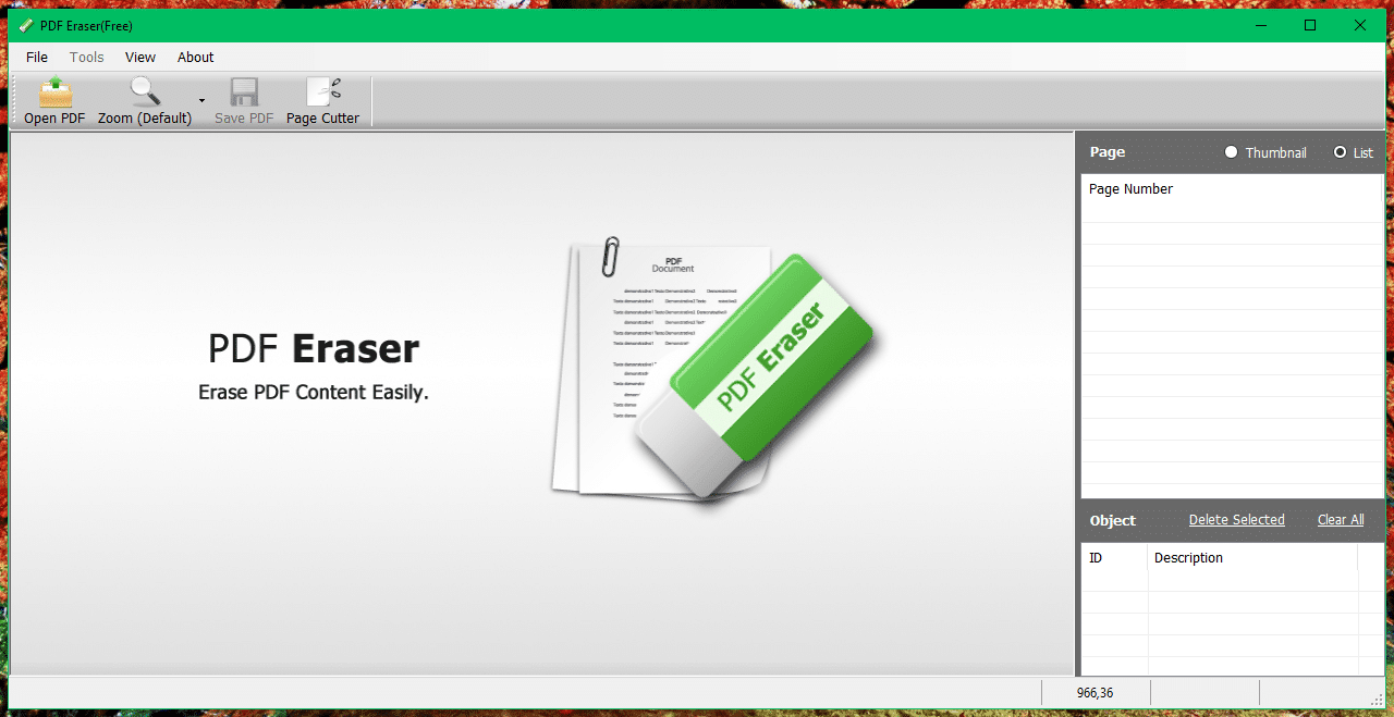 PDF Eraser Pro Serial Key