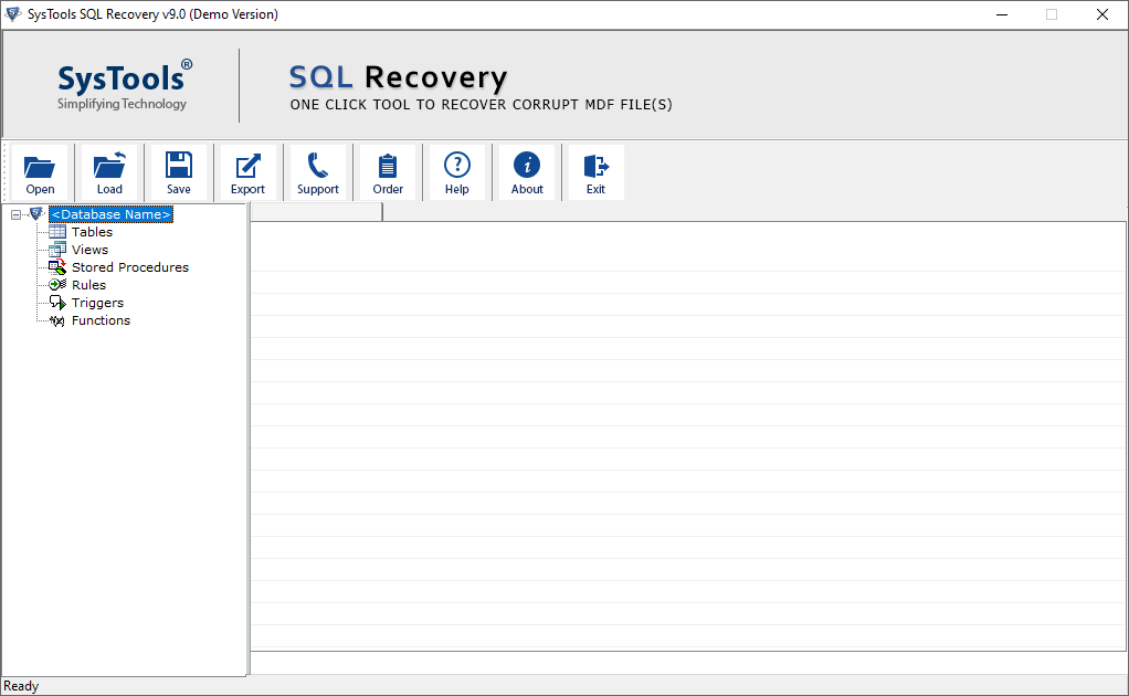 SysTools SQL Recovery Serial Key