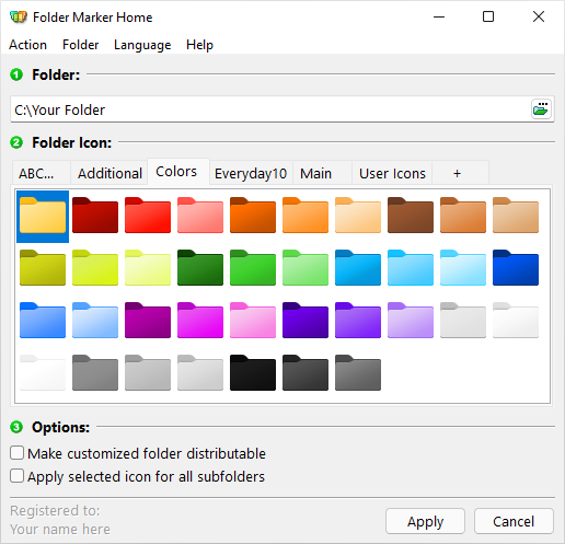 Folder Colorizer License Key