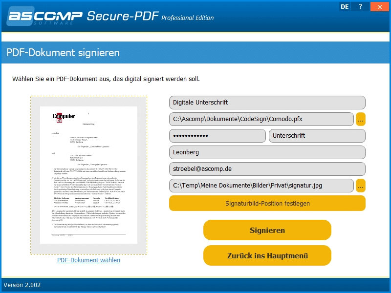 Secure-PDF Professional License Key