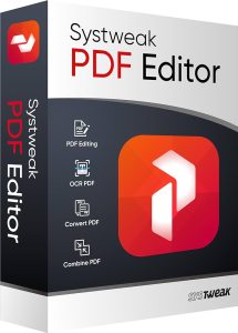 Systweak PDF Editor Crack