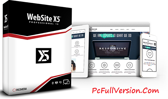 WebSite X5 Professional Crack + License Key Download