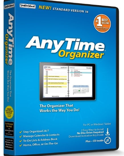 AnyTime Organizer Deluxe Crack